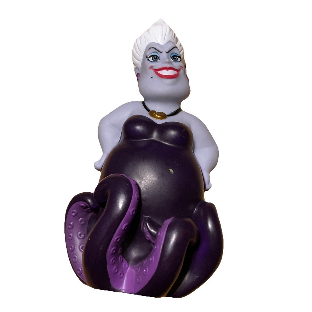 Disney The Little Mermaid Ursula 2017 Hasbro 8" Toy Plastic Figure Bath Toy